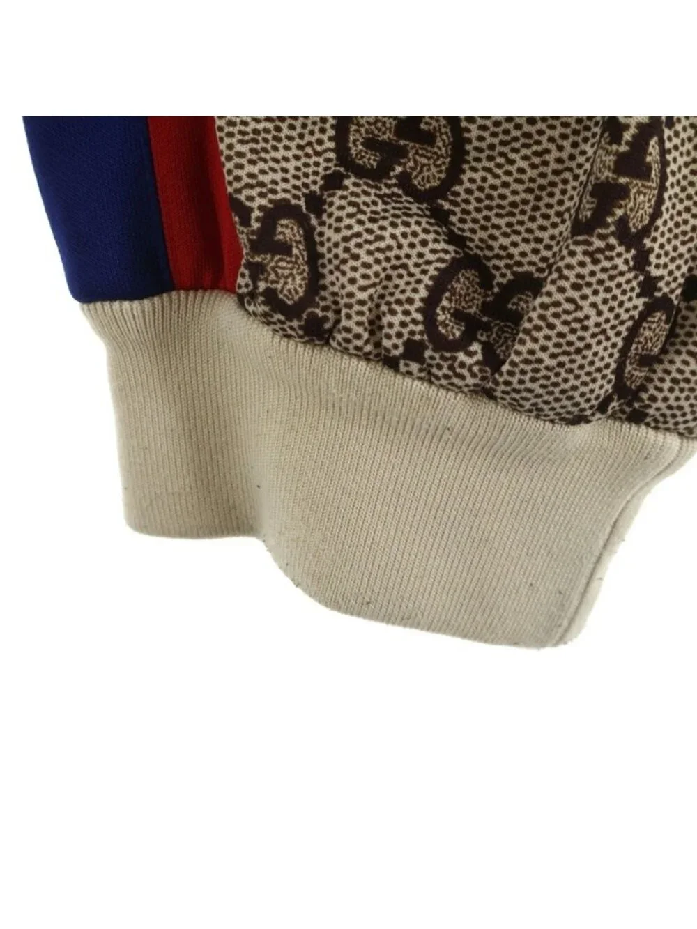 Gucci GG Sherry Line Side Jogger Track Long Pants Beige